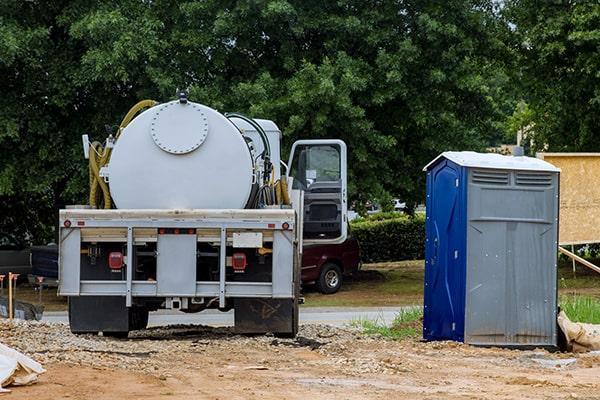 workers at Randolph Porta Potty Rental